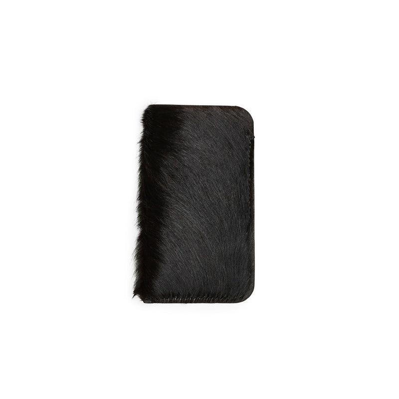 HARALD iPhone cover, fur, black